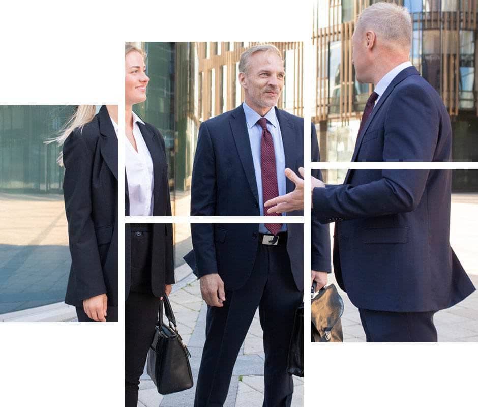 Legal consultation and courtroom image